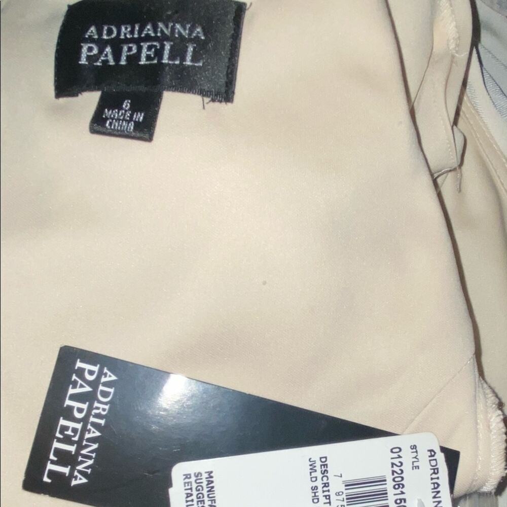 ADRIANNA PAPELL WOMENS DRESS SIZE 6 NWT - Picture 3 of 3